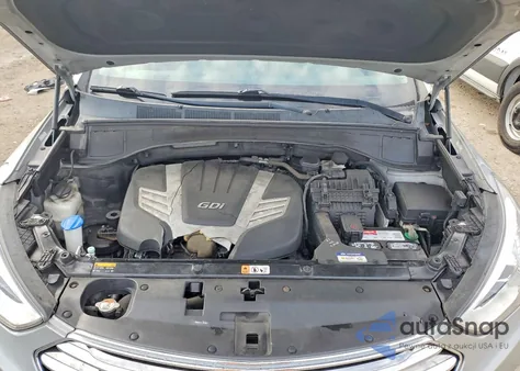 2016 Hyundai Santa Fe Se из США, поврежденный, VIN KM8SNDHF4GU136138